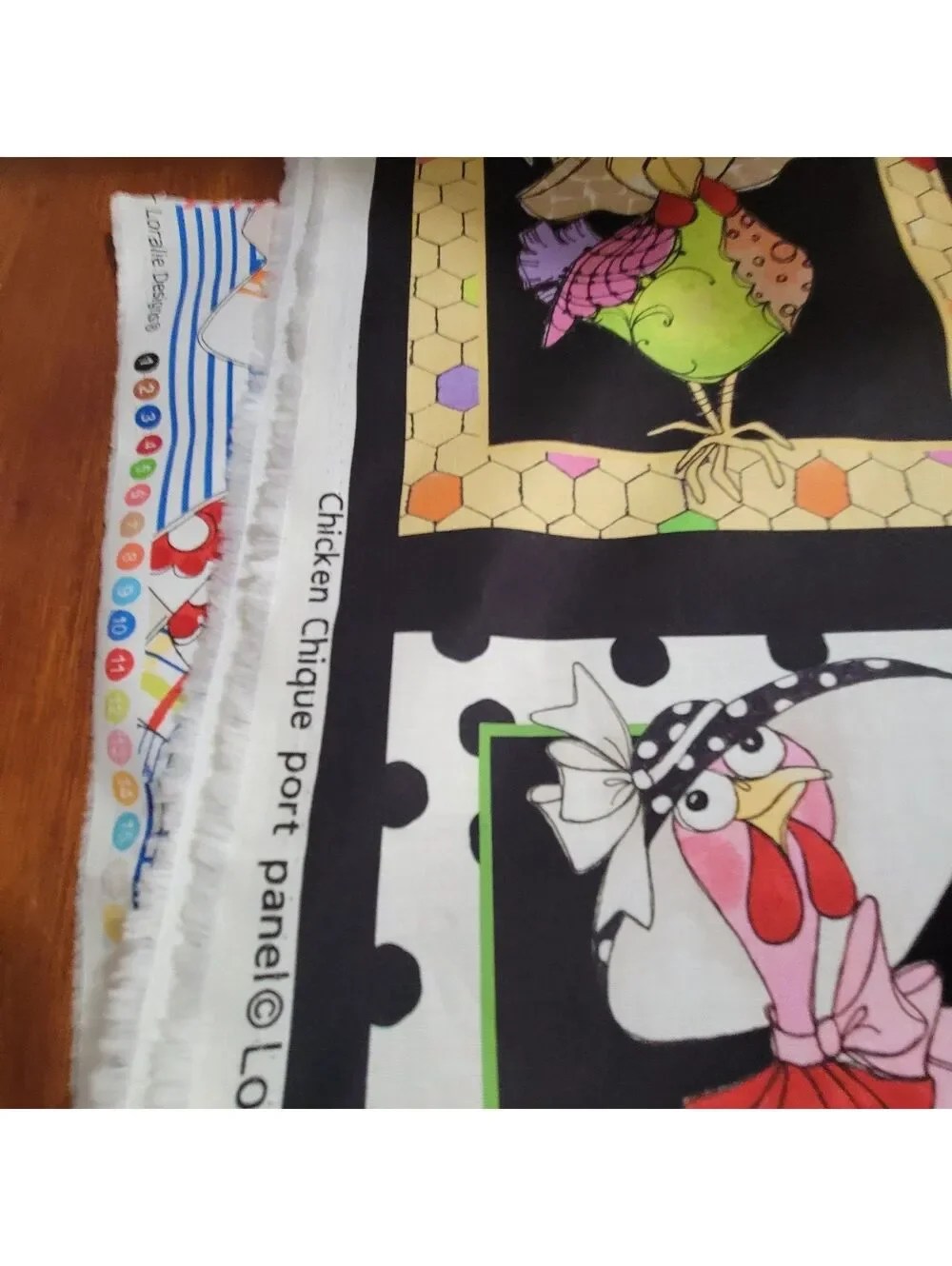Loralie Chicken Chique Fabric 24